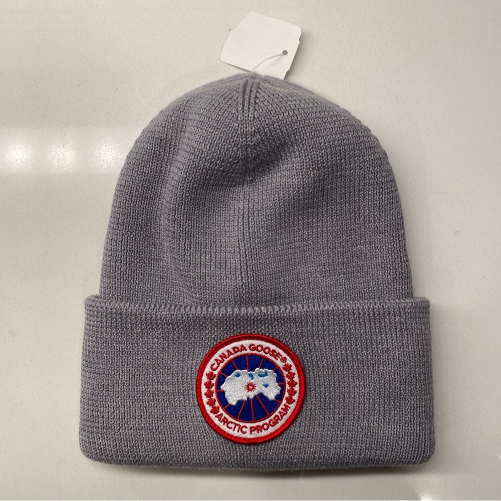 Canada Goose Arctic Disc Merino Wool Toque Beanie NWT